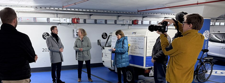 Neue E-Ladestationen im Mainzer Rathaus-Parkhaus