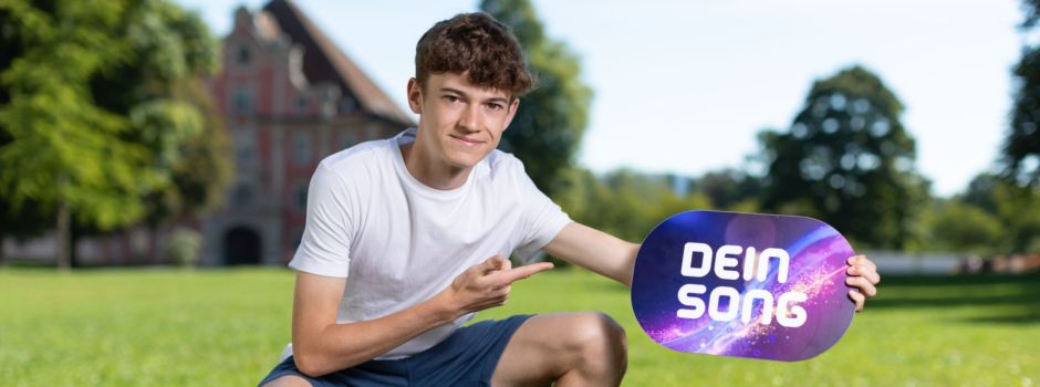 „DEIN SONG“: Justus (16) aus Mondorf konnte die Jury überzeugen – die Reise geht weiter