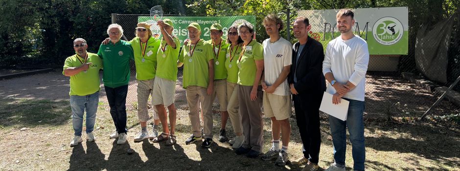 Mainzer Pétanque-Spieler feiern Meistertitel und Aufstieg