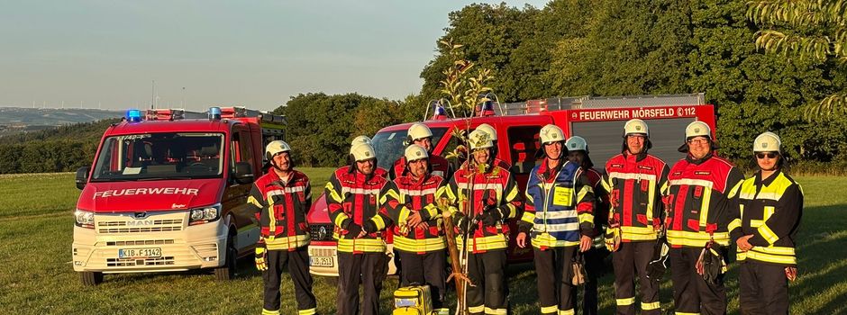 Apfelbaum Challenge der Feuerwehr Mörsfeld
