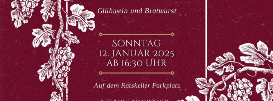 SGU: Sonntag ist Glühweintag