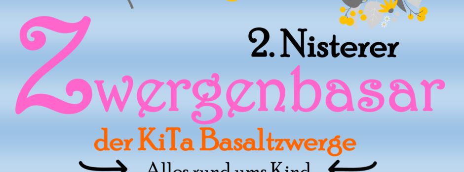 Zwergenbasar der KiTa Basaltzwerge