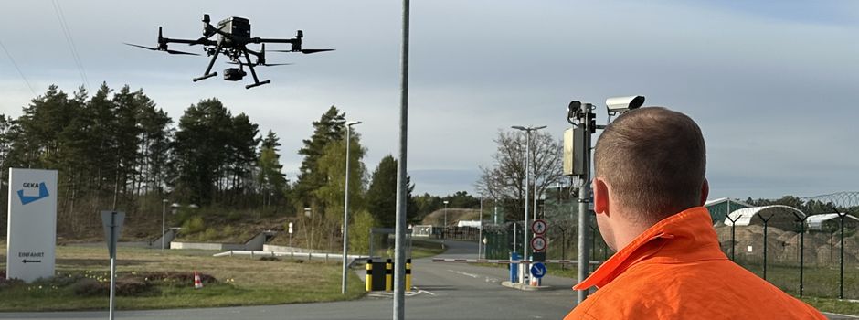 Flugobjekte über der GEKA