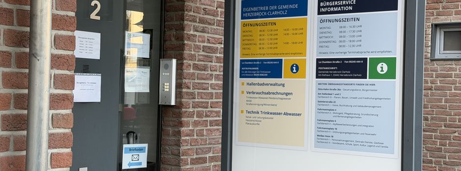 Dienstag & Donnerstag ohne Termin: Neues Angebot im Bürgerbüro Herzebrock‑Clarholz