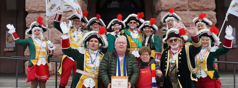 Spende: Garde der Prinzessin unterstützt Mainzer Tafel