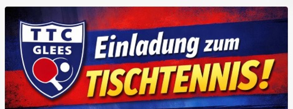 Einladung zum Tischtennis