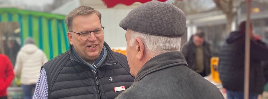 Marco Tews am Infostand