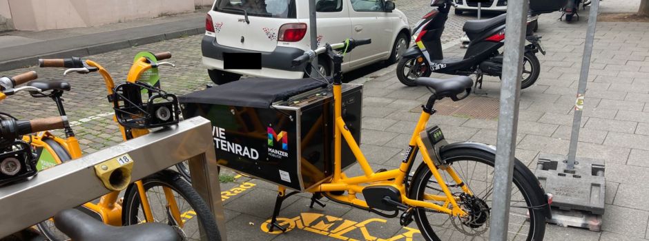 Mainzer Lastenräder vorsorglich außer Betrieb genommen