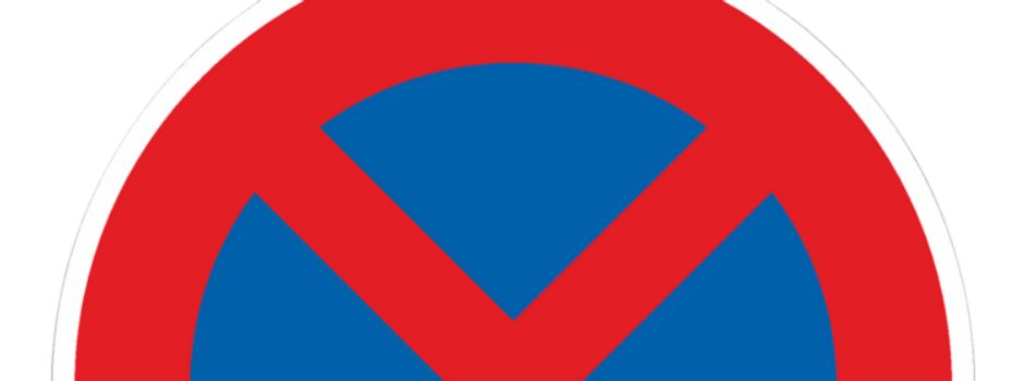 Parkverbot und 30 km/h Zone