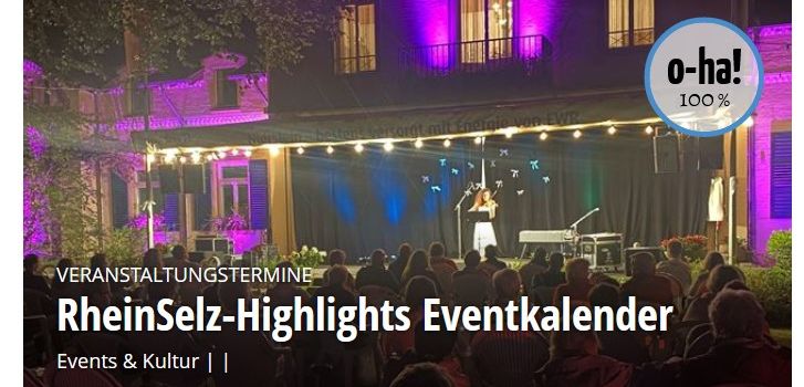 Events nicht verpassen