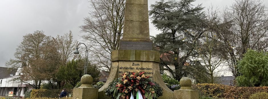 Volkstrauertag am 16. November: Gedenken in Herzebrock-Clarholz