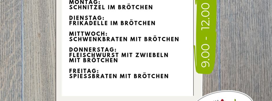 Heiße Theke im Dorfladen Mandern 