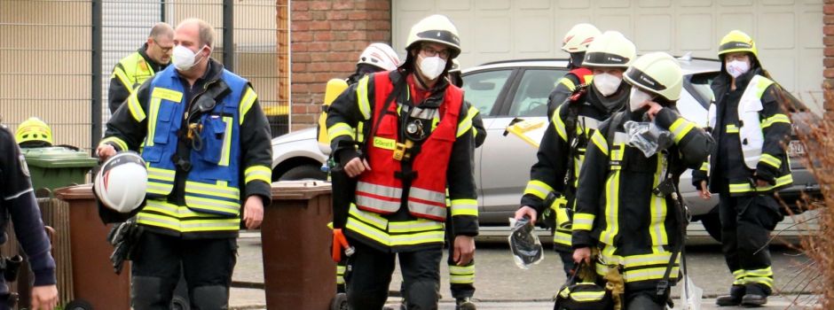 Gasaustritt in Niederkassel-Ort