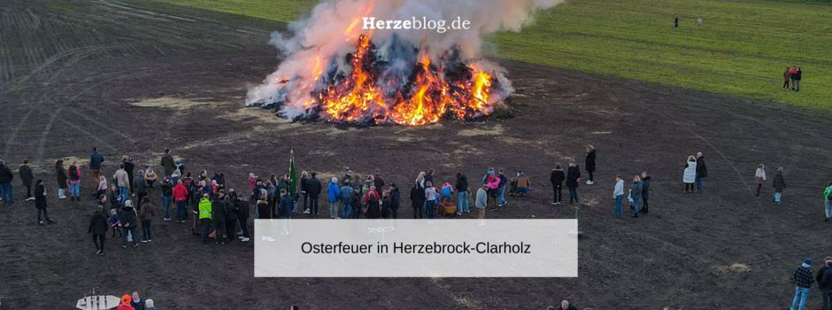 Osterfeuer 2025 in Herzebrock-Clarholz