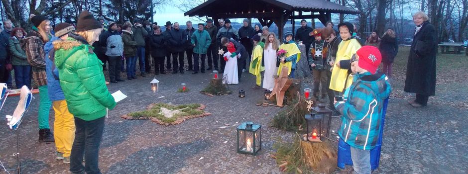 Krippenspiel an Waldweihnacht