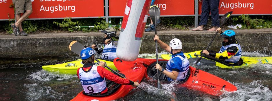 „Boot & Spiele“ lädt zum Kajakcross auf dem Eiskanal ein