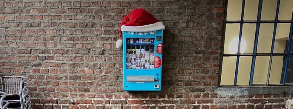 Weihnachtsedition: „KunstAUXomat“ am Stadtmarkt in Augsburg