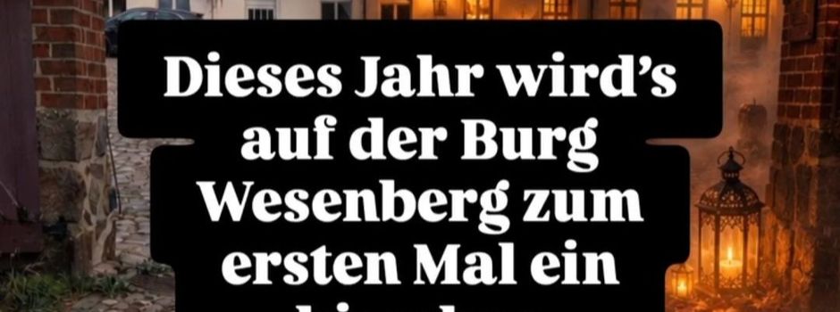 Halloween auf der Burg 🎃