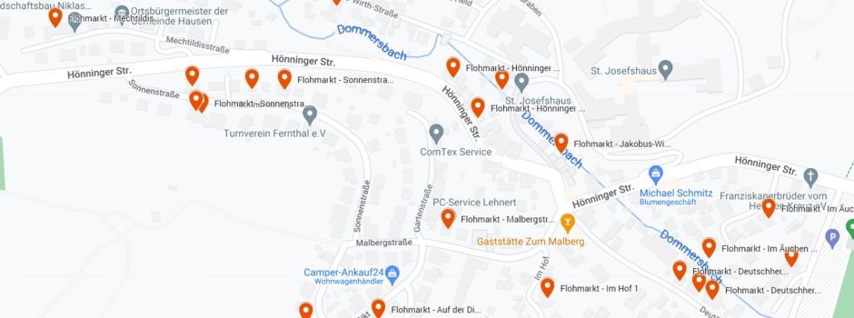 2. Hausener Hofflohmarkt - Karte der Stände ist online