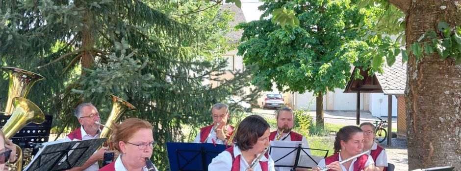Musikverein Simmern begeistert beim Dorfcafé