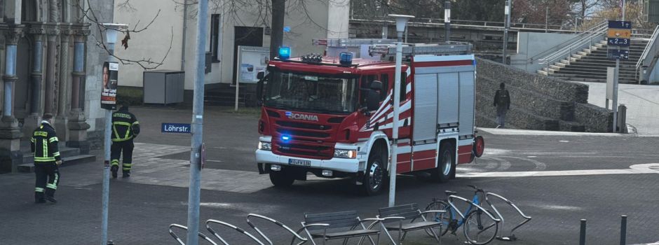 Im Video: Unbekannter legt Feuer an Herz-Jesu-Kirche Koblenz