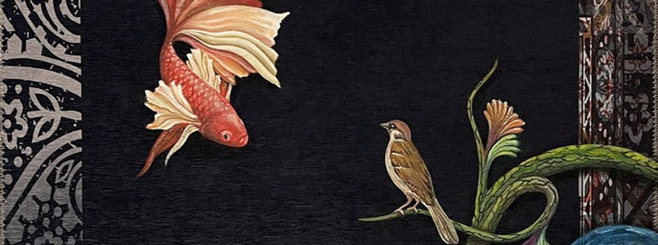 Ausstellung: "Morgana" - Acrylmalerei von Yaghma Jahangirian