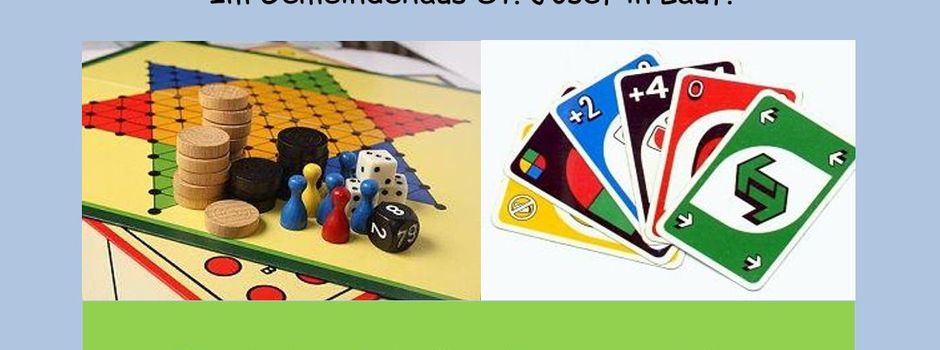Einladung zum Spielenachmittag