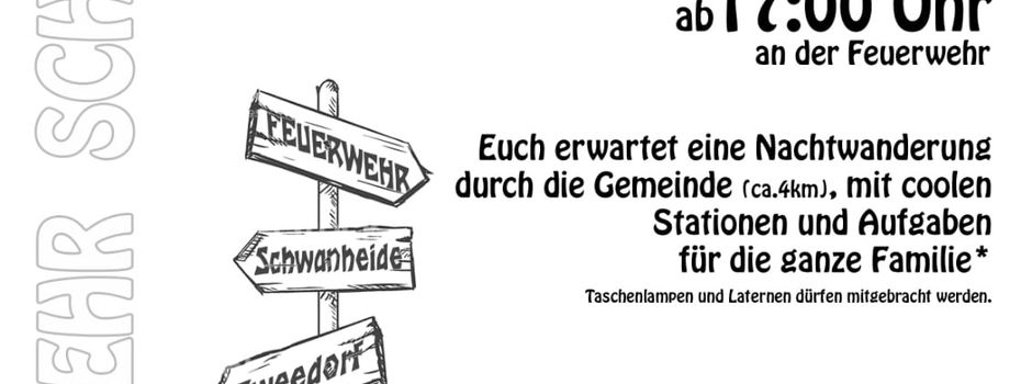 Nachtwanderung der Feuerwehr am 02.10.2026