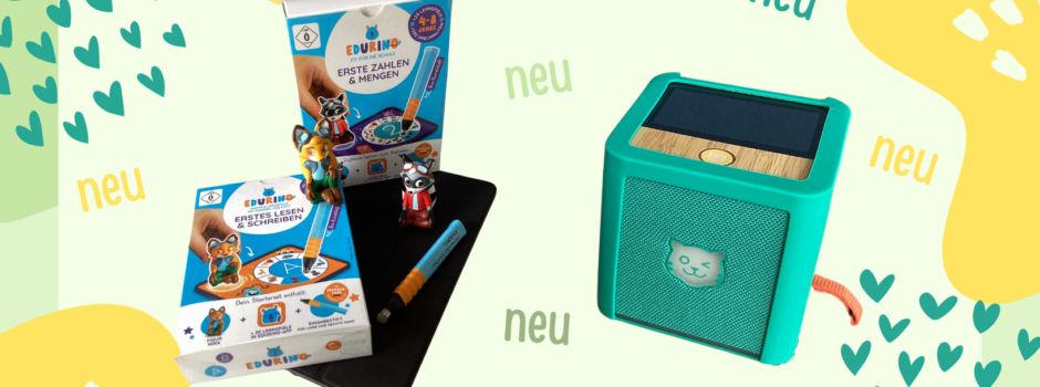 Tigerbox und Edurino jetzt in der Bibliothek!