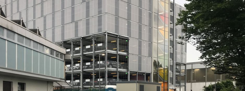 Parken auf 17 Etagen: Neues Parkhaus in Wiesbaden eröffnet