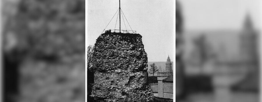 Als in Mainz die erste Nachrichtenlinie Deutschlands eröffnet wurde