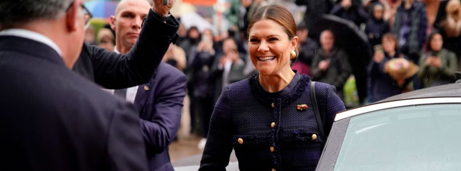 Royaler Besuch: Victoria von Schweden begeistert Wiesbaden