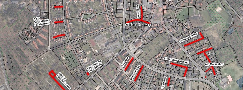 Mehrere Straßen werden saniert