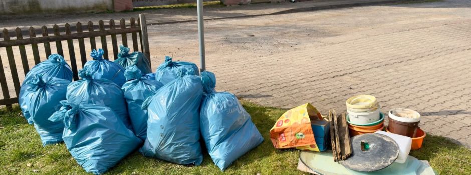 Erster Frühjahrsputz in der Goldenen Aue