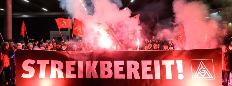 Volkswagen bereitet sich auf Warnstreiks am Montag vor