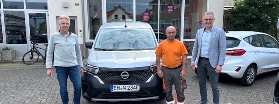 Neues Fahrzeug auf dem Bauhof