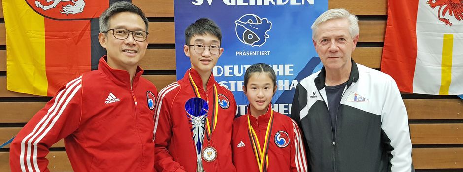 Bispinger Taekwondosportler holen bei der Deutschen Meisterschaft zwei Titel