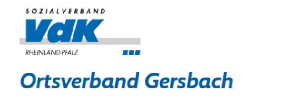 VdK Gersbach / Windsberg: Termine