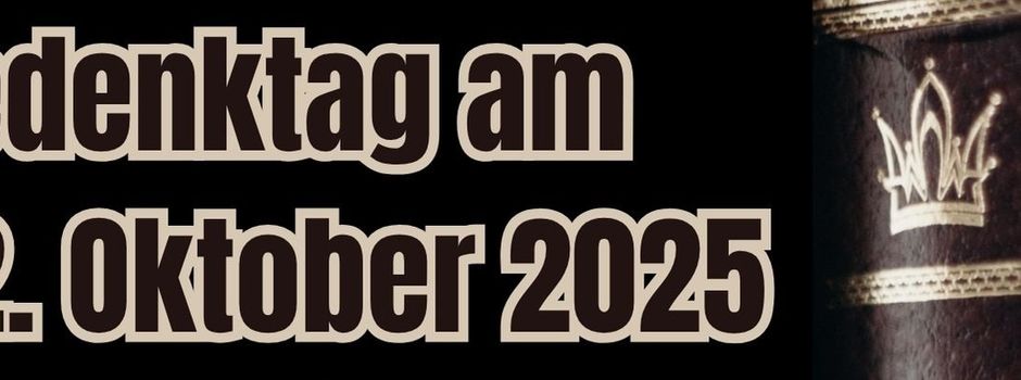 Gedenkveranstaltung an der Kirche St. Martin am 22.10.25