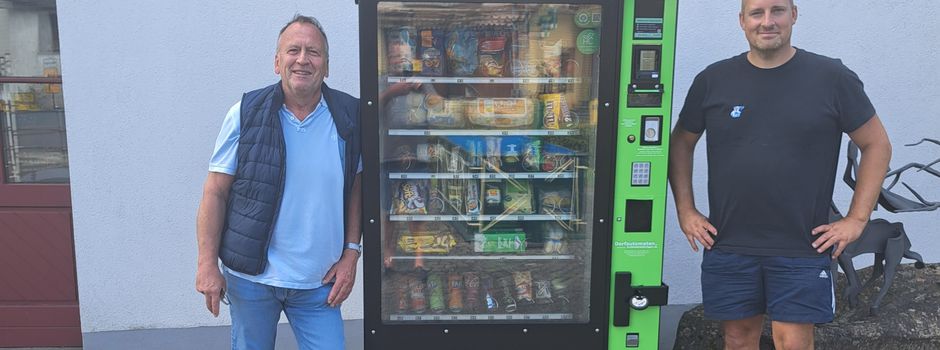 Dorfautomat ist aufgestellt