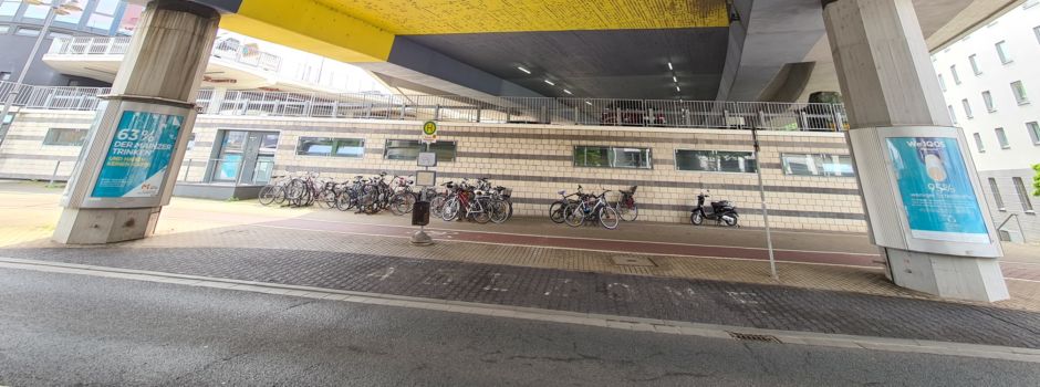 Schaden an Brücke in Mainz: Fahrspur wird gesperrt