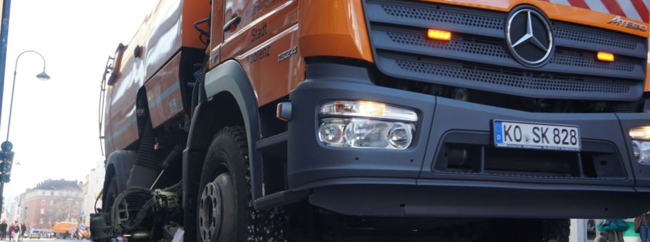 150 Kubikmeter Müll, 64 Mitarbeiter: So wird Koblenz den Karnevalsmüll los