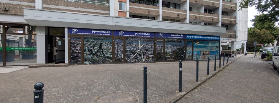 Streit in Mainz eskaliert: Mann stürzt in Schaufenster