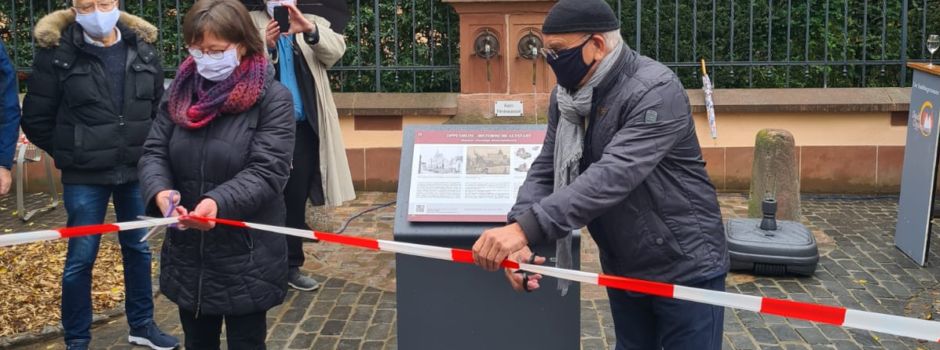 Platz am Röhrenbrunnen in Oppenheim wurde feierlich eröffnet