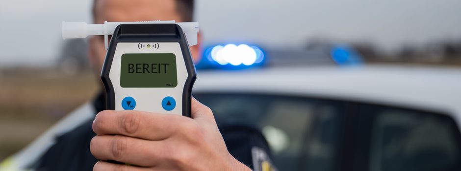 Betrunken Unfall auf A 7 verursacht