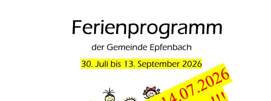 Ferienprogramm 2026