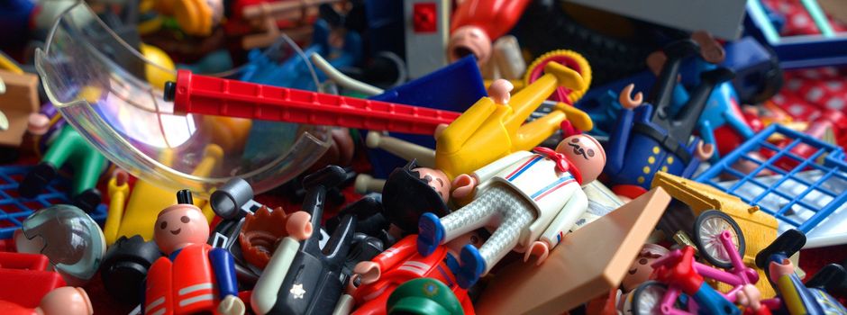 Spendenaufruf von Spielsachen