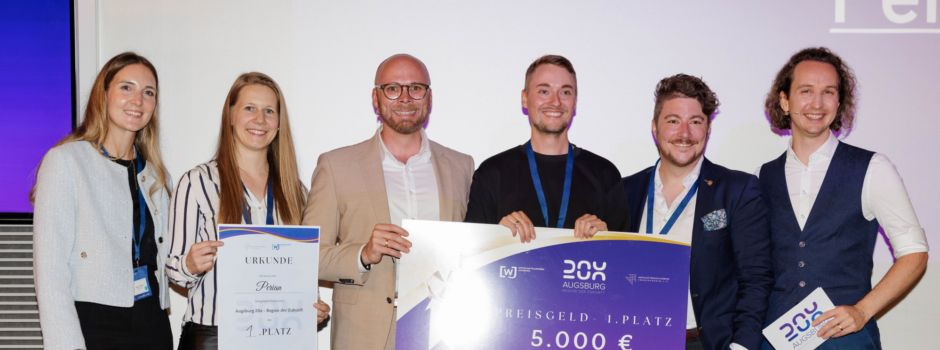 „Augsburg20x“ kürt Perian als Startup-Gewinner des Gründerevents