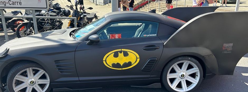 Kurios: Polizei stoppt Batmobil am Nürburgring