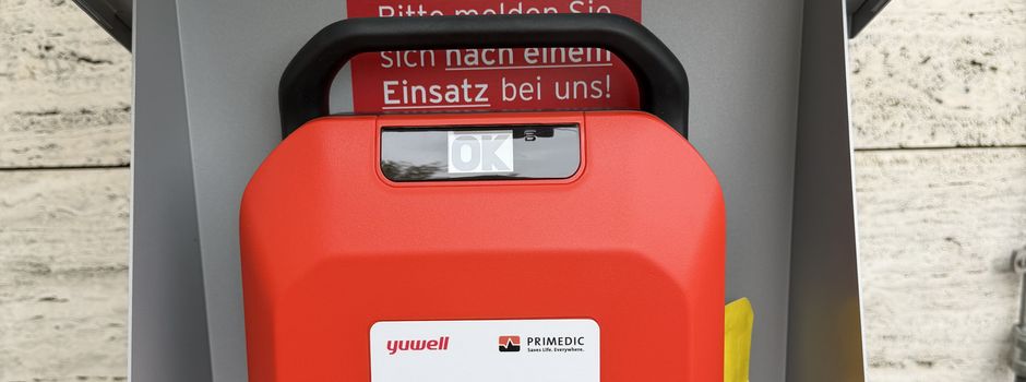 AED aufgestellt